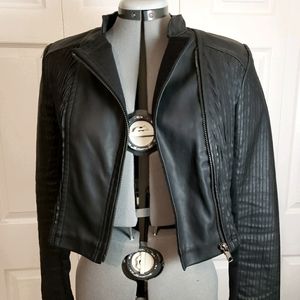 Faux Leather Jacket